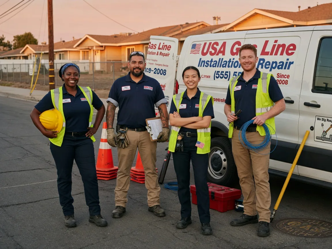 Gas Line Installation company in Cocolamus, PA